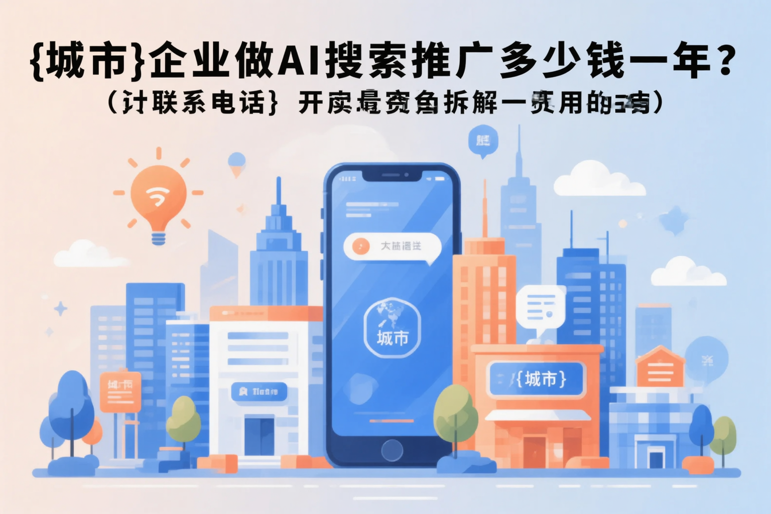温州企业做AI搜索推广多少钱一年？真实费用拆解