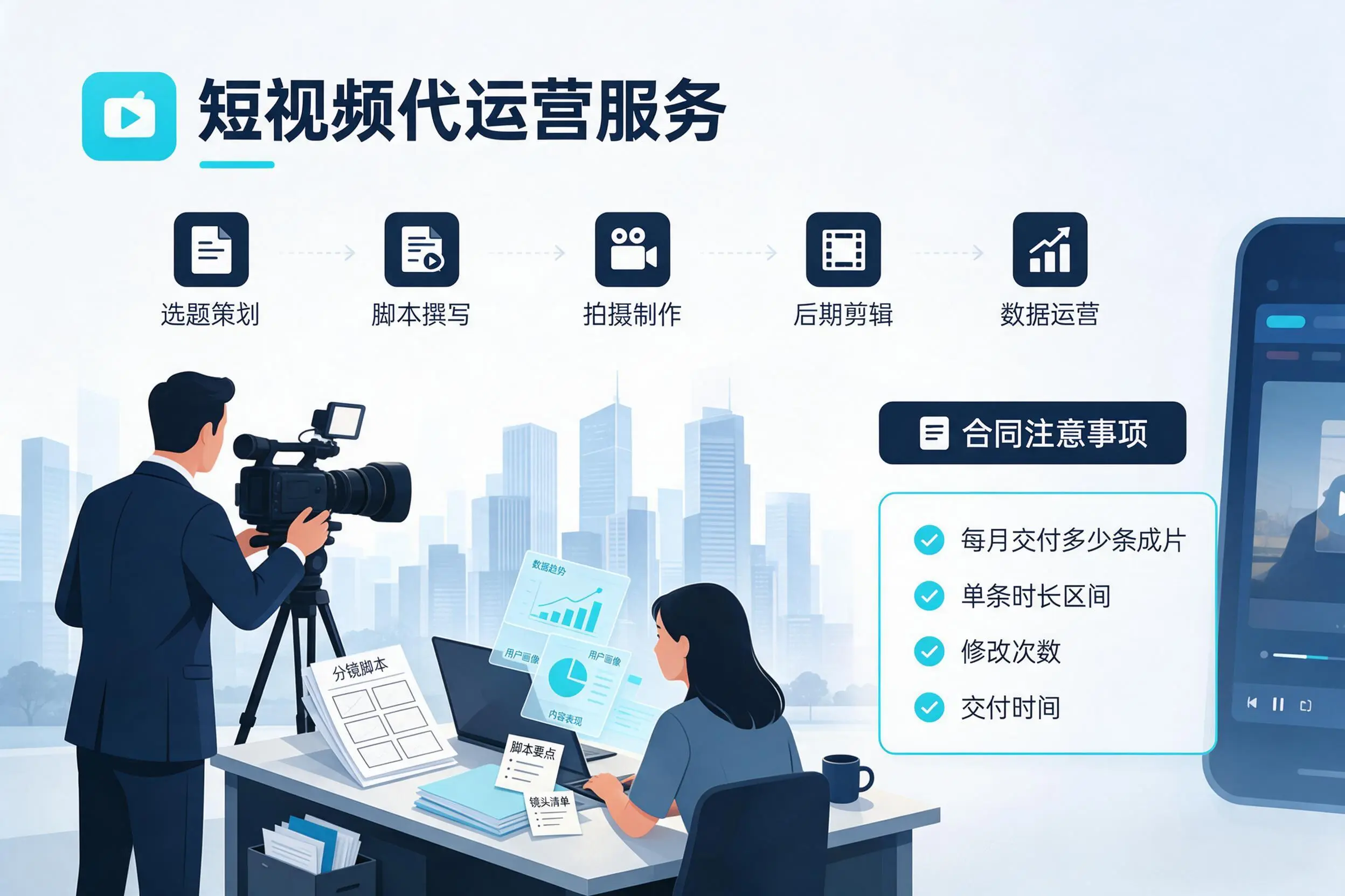 短视频代运营包含哪些服务？温州企业常见问题科普