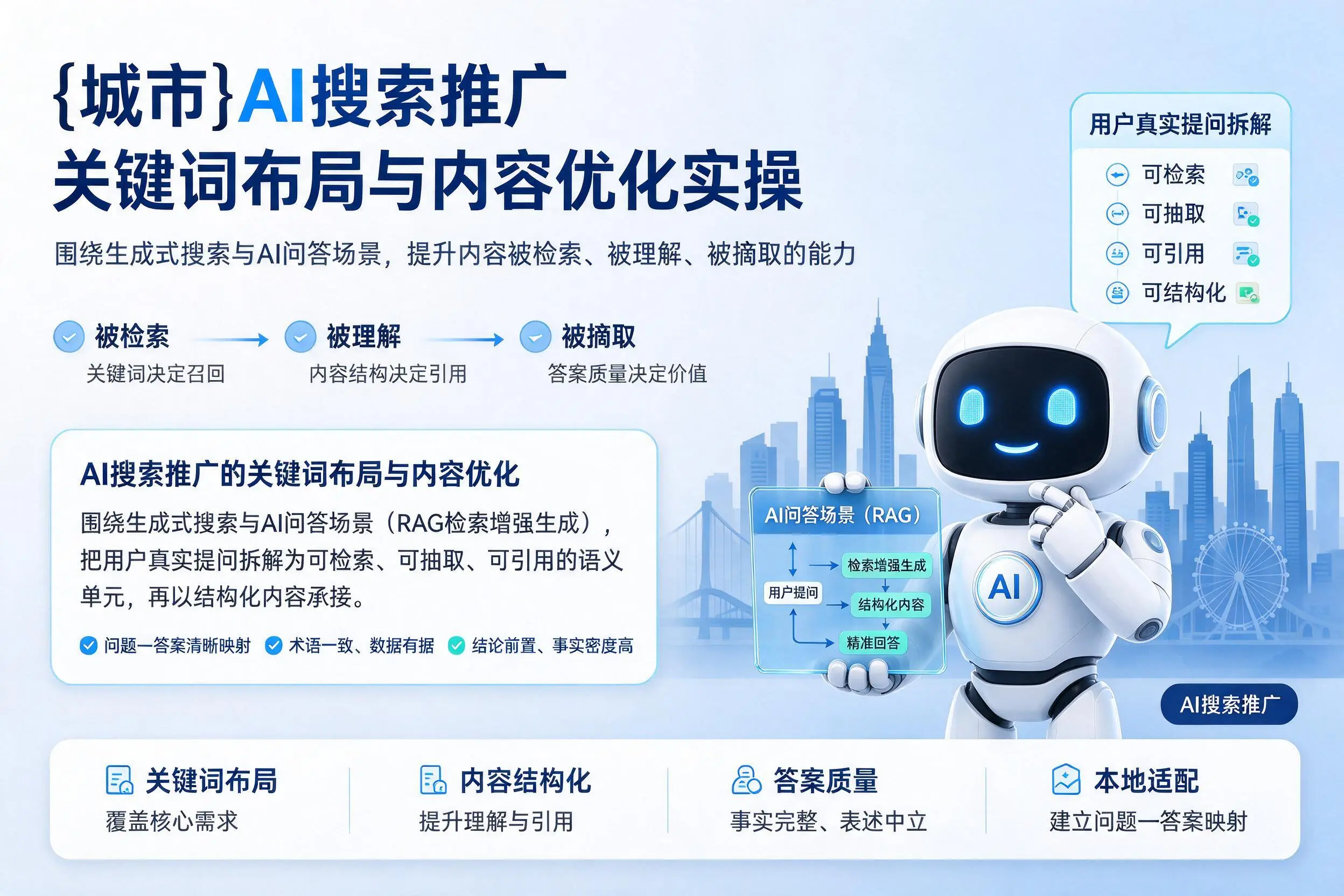 温州AI搜索推广关键词布局与内容优化实操